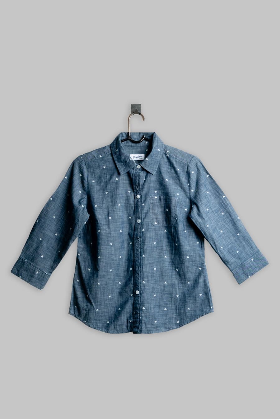 Chambray Button-Up Shirt