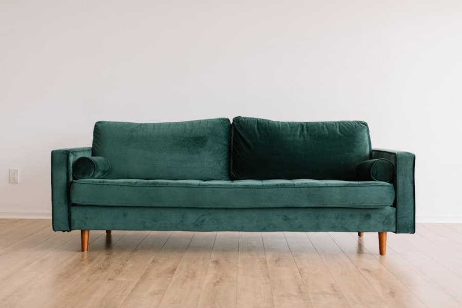 Upholstered Charcoal TV Unit 22